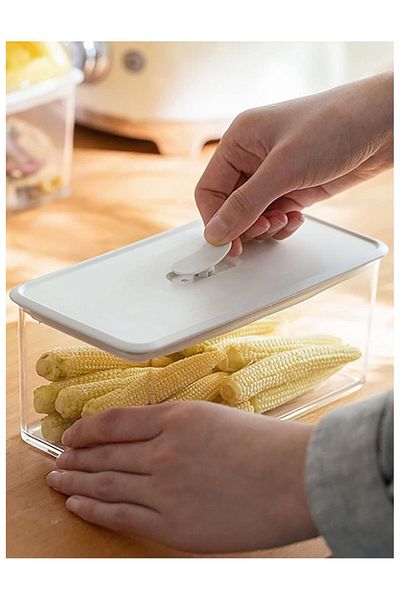 ElastiX Hermetic Container for Refrigerator, Food Storage Box, Airtight Fridge Box