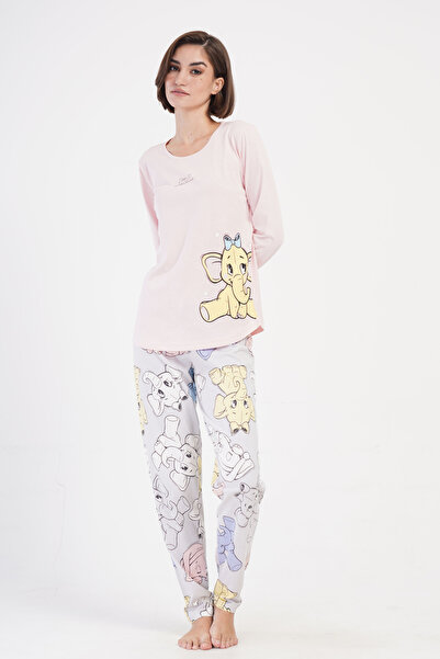 Vienetta Secret Pijama bumbac Vienetta Think Pink Roz