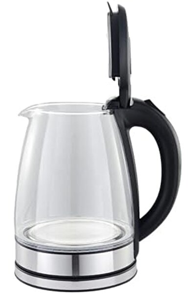 White Westinghouse Westinghouse Glass Kettle: Elegant, Transparent Design for Quick and Safe Boiling