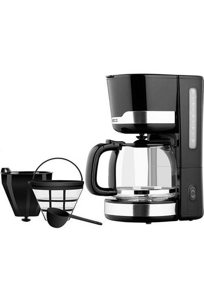 ECG KP 2115 coffee maker, 1000 W, 1.5 L, 12 cups, glass pot