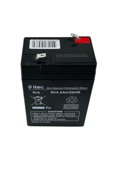 EnerjiStar 6V 4.5Ah AGM Akü - Acil Aydınlatma İçin
