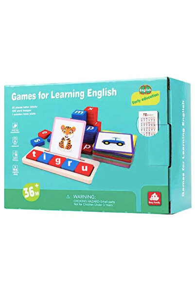 SARALMA Wooden phonetic game for learning English
