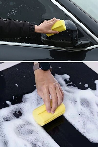 Buffer ® Moist Duster Sponge Cleaning Sponge for Bathroom, Kitchen and Car