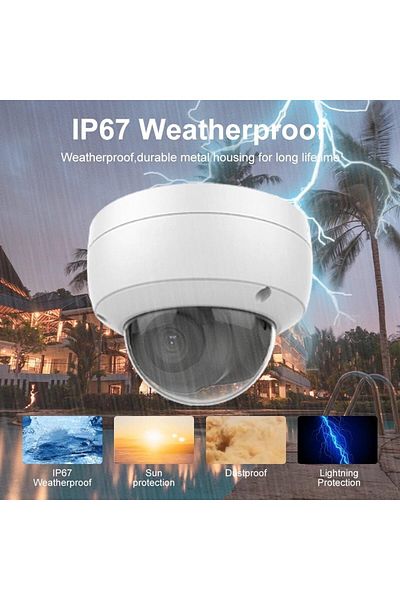 Hikvision 8MP 4K Dome IP Camera POE – DS-2CD2185FWD-I