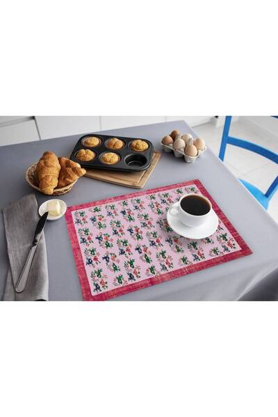 TURKISHRUG KINGDOM Şık Renkli Supla - Yıkanabilir 30x40