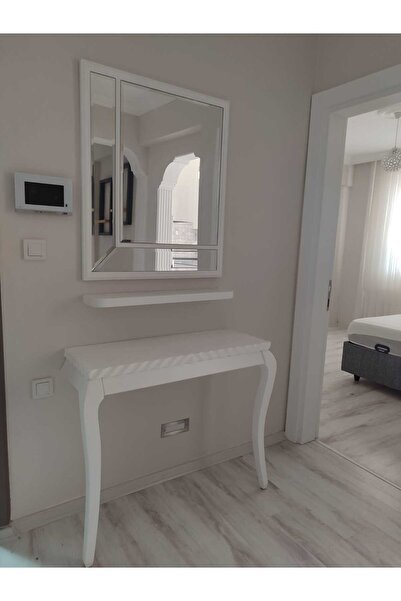 VOGÖ HOME DESIGN VOGÖ HOME Premium Lake Dresuar Raf Ayna Takımı