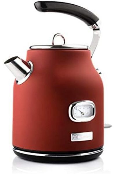White Westinghouse Westinghouse Retro Kettle - 1.7 Liter Electric Kettle - Fast Boil - Water Boiler For Hot Drinks - Qu