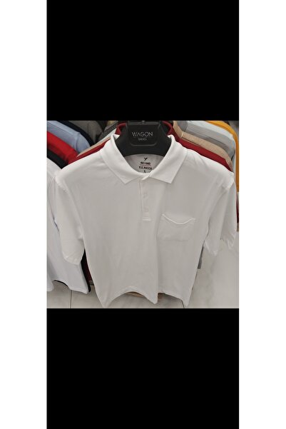 Cinar erkek giyim Dad T-Shirt Pocket Short-Sleeve Summer Polo Neck Combed Cotton