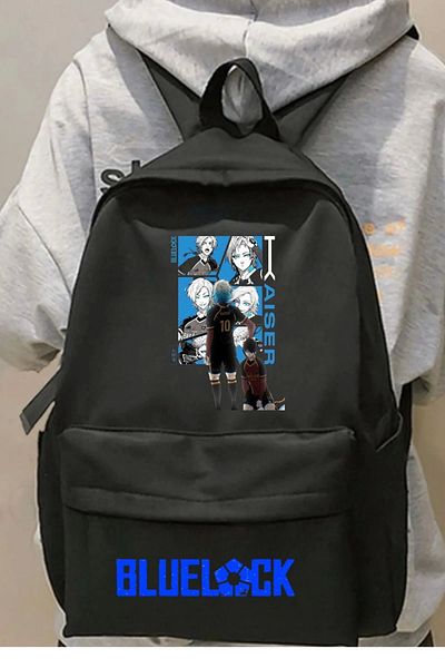 1blood Rucsac cu imprimeu Anime Blue Lock isagi Nagi