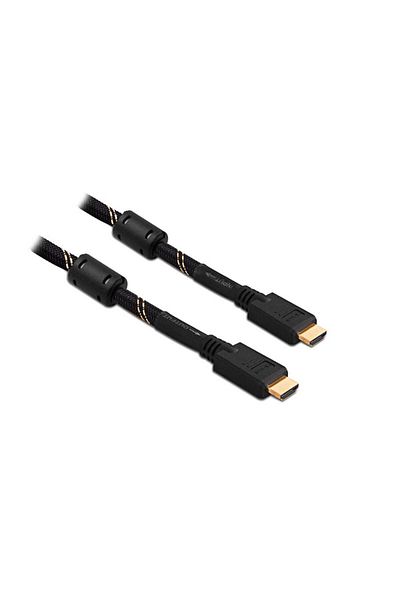 Hytech S-link SLX-2760 HDMI إلى HDMI 60 متر فلتر مزدوج + شرائح + حافظة حماية 1.4 الإصدار. كابل ثلاثي الأبعاد