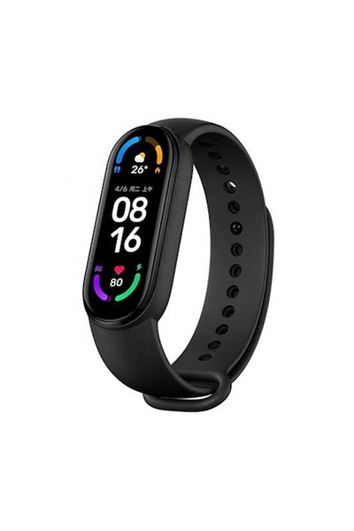 SOL Watch Strap for Xiaomi Mi Band 5/5 NFC/6/6 NFC/Amazfit Band 5, Protect, J54, Silicone, Intense D
