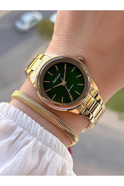Ferrucci Steel Cord 2 Years Warranty New Season 30 Mt Water Resistant Women Wrist Watch B.03412.M08