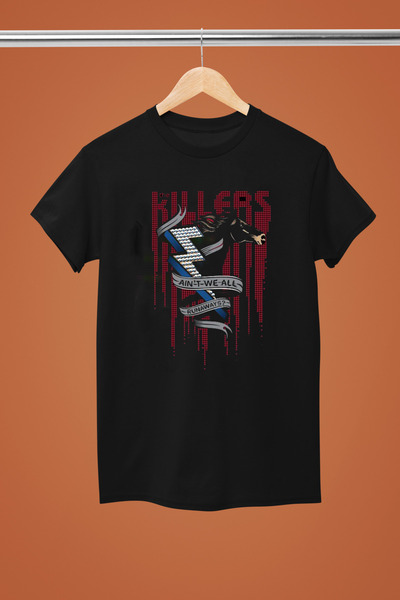 MAGORS تيشيرت روك من القطن بأكمام قصيرة وطبعة KILLERS