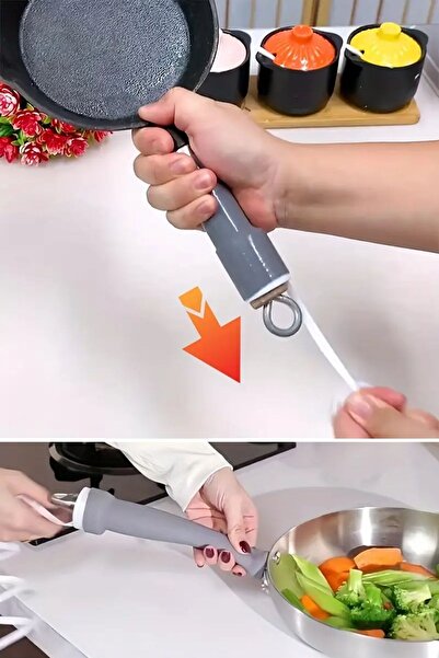 Buffer ®   Heat Resistant Silicone Rubber Pot,Door Retaining Sleeve Self Shrinking,Compatible with Any Sapa t