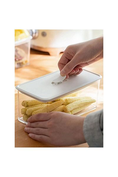ElastiX Hermetic Container for Refrigerator, Food Storage Box, Airtight Fridge Box