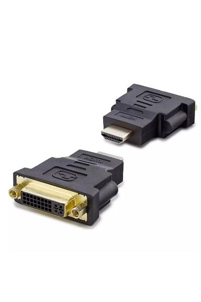 OEM هادرون HDX1255 HDMI (M) إلى DVI (F) محول 24+5 أسود