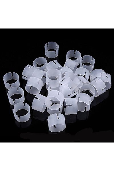 Choice 3cm balloon Clips 50pcs Balloon Rings Buckle Plastic Clips Bracket Balloons Snap Ring Ballon For Ar