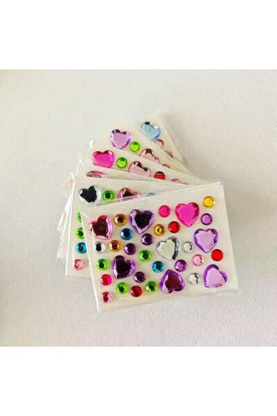 choice2 10 pieces of love 10 style wholesale colorful diamond mini sticker ac...