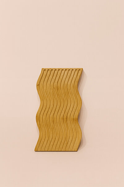 Homerest Bambu Dalgalı Sunumluk, Dalgalı Kahvaltılık Sunumluk, Bambu Sunum Ta...