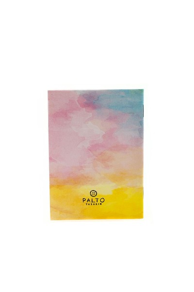 PALTO TASARIM Meow Bag Size Notepad - Unlined Notebook A6 Notebook