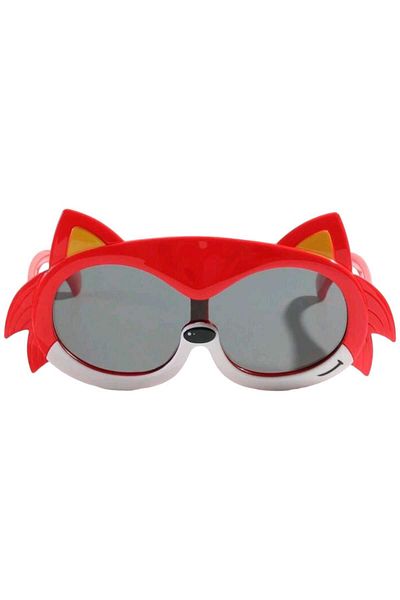 OEM Red polarized sunglasses for kids with Sonic the Hedgehog design