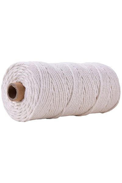 Choice 100Mx3mm 37 110Yards 100% Cotton Handmade Boho Decor 3mm Colorful Cord Rope Thread Twisted Macrame S