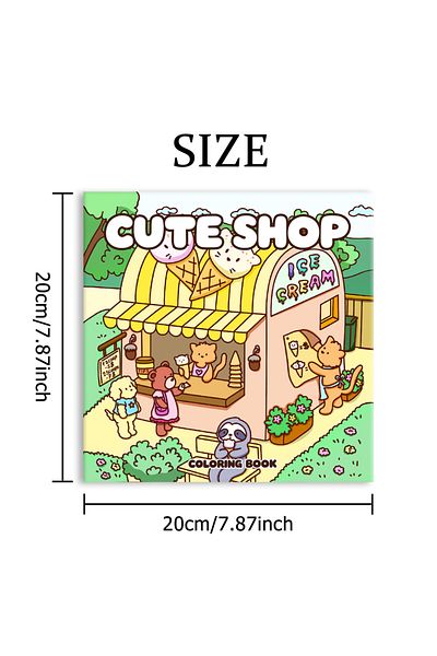 Choice MULTI CUTE SHOP Bold-easy Patterns Coloring Book for Adults Cute Drawing Book Perfect Gift for Party