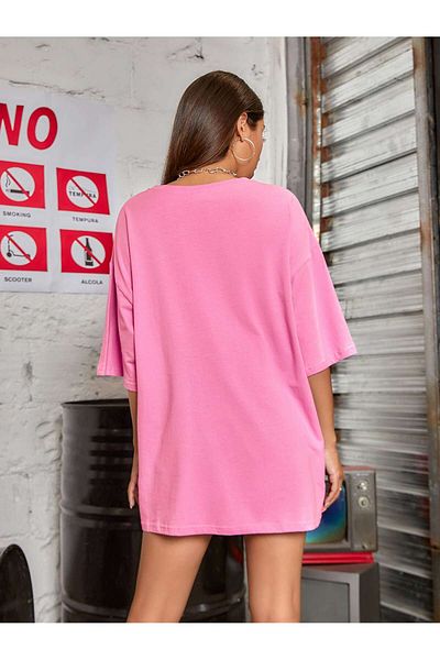 aynewmoda Butterfly and graphic Printed , short-sleeved, round-neck t-shirt
