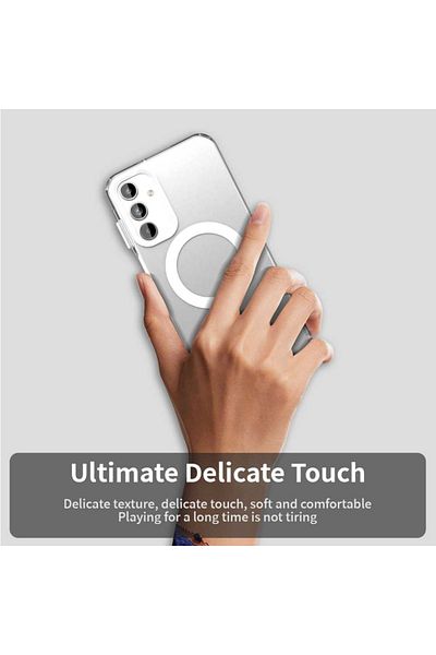 SKYDDAR INNOVATION Case for Samsung Galaxy A35 5G, CandyCase, Magsafe, sticker set, White