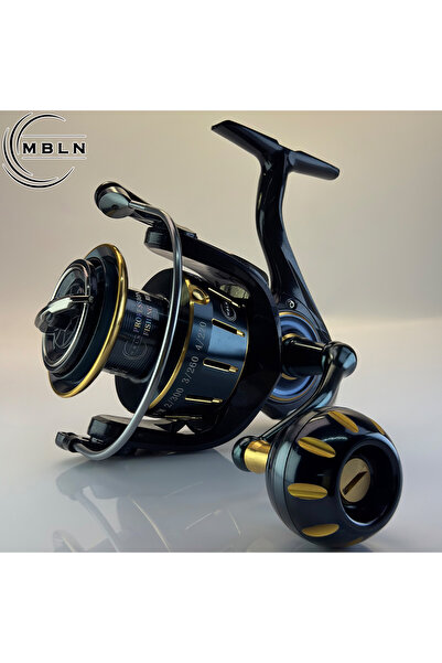 Choice1 بكرة صيد دوارة MBLN من سلسلة 5000، مكونة من قطعة واحدة، نسبة تروس 5.1...