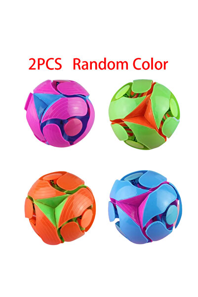 Choice قطعتان من ألعاب الأطفال التعليمية بألوان عشوائية، تتضمن كرة يدوية قابل...