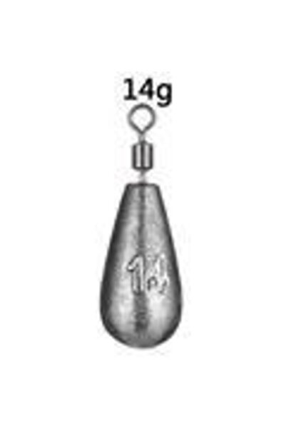 Choice 14 جرام 10 قطع 10 قطع/مجموعة ثقل صيد 3.5 جرام 5 جرام 7 جرام 10 جرام 14 جرام 20 جرام أنبوب رصاصة راسيا قلادة معدنية