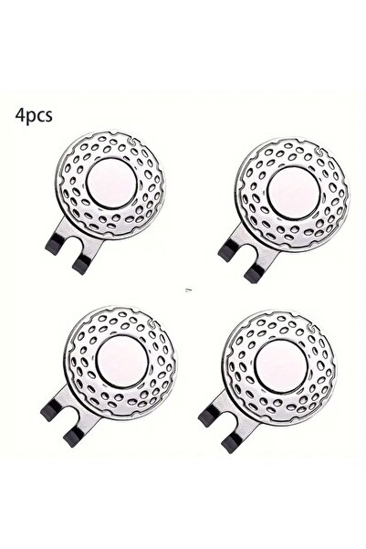 Choice 4 علامات عدد 4 مشابك قبعات الجولف - سبيكة الزنك مع مغناطيس قوي، مشابك ...