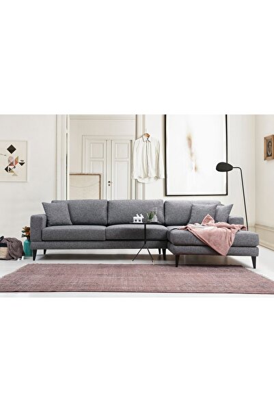 Vivense GRİS KÖŞE KOLTUK, GRİ, SAĞ KÖŞE