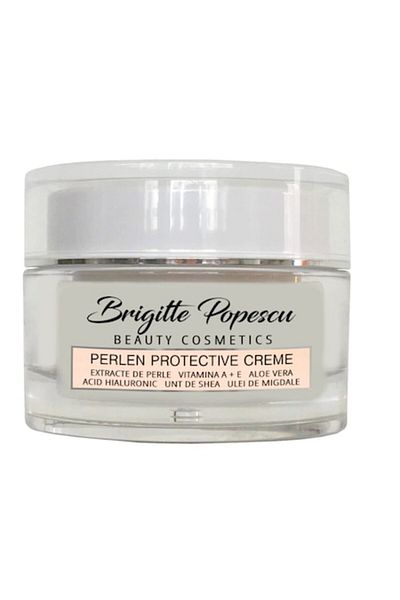 Brigitte Popescu Cremă hidratantă de zi Perlen Protective Creme Brigitte Popescu