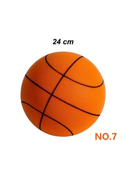 Choice Orange No.7 PU Foam Basketball Kids Indoor Silent Basketball Bouncing Mute No Noise Ball Bounce Sque