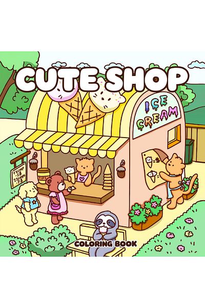 Choice MULTI CUTE SHOP Bold-easy Patterns Coloring Book for Adults Cute Drawing Book Perfect Gift for Party