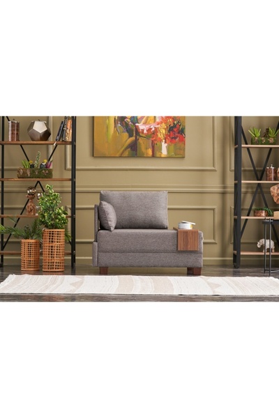 Vivense Fly Tekli Koltuk, Kahve, Sol Kahve