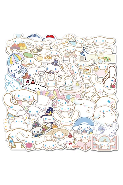 Miniso 50pcs 50PCS Cartoon Cute Dog Stickers for Cell Phone Laptop Decals Luggage Guitar Helmet Waterproof