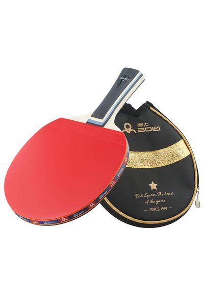 Choice A Table Tennis Racket 7 Ply Wood For PingPong Bat Paddle Long Handle Professional PingPong Racket B.