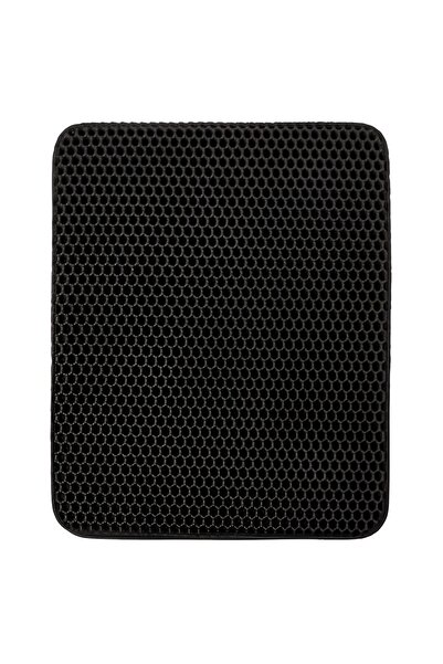 Flippy Double-sided Cat Litter Mat, Waterproof, Non-slip, 40x50 cm, Black