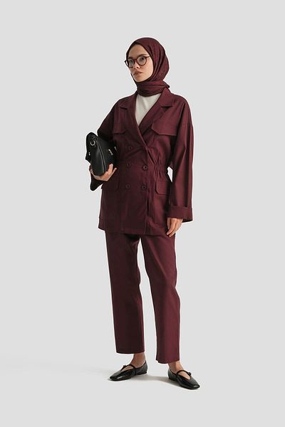 Armine Set de lenjerie 25YD9158 ROȘU CLARET
