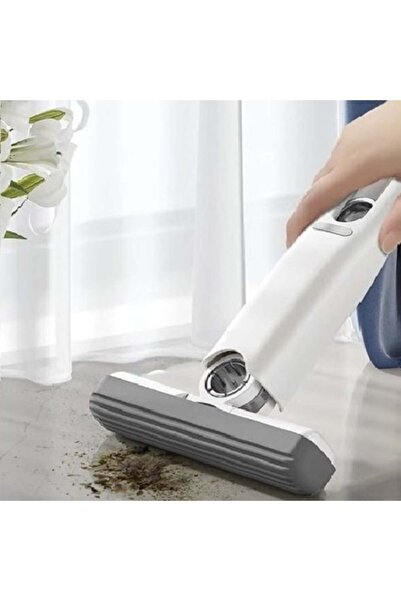 FOXMAG24 Portable mini mop, 29 x 14, 5 x 4 cm, with self-squeezing system, easy multi-surface