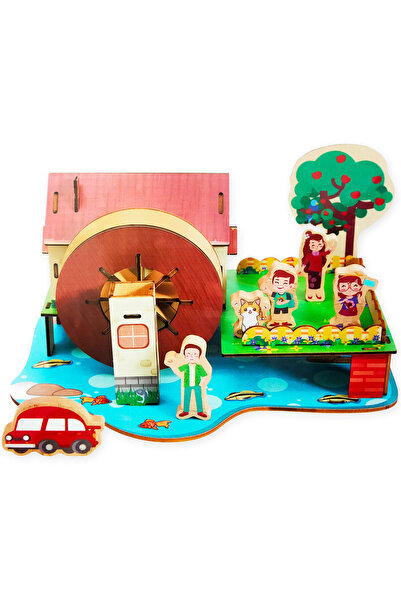 SARALMA Casuta de construit 3D din lemn