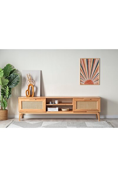 Vivense DEMETER MASİF AHŞAP TV ÜNİTESİ