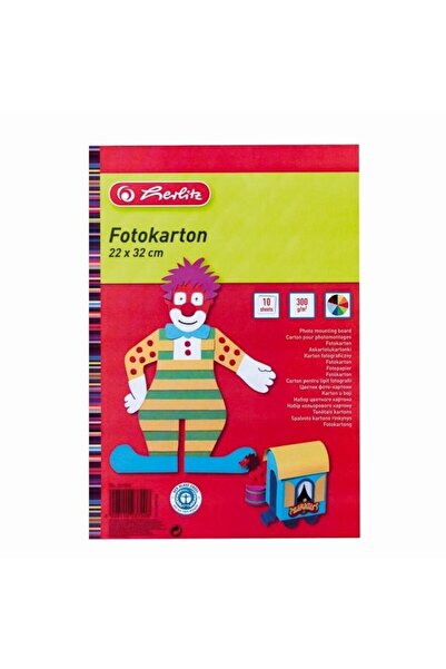 Herlitz CARTON COLORAT 300 GRAME 10 COLI 22-32CM