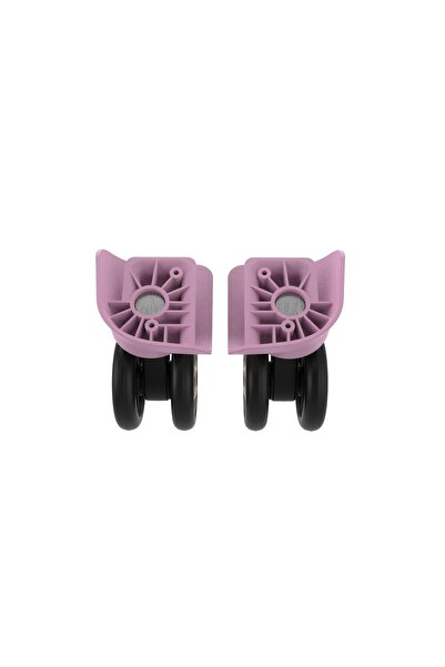 keo-plus Pp Suitcase Wheel Right and Left Pink Color