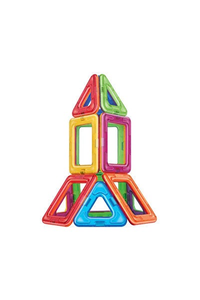 sallma Magnetic building set, geometric shapes, 36 pieces