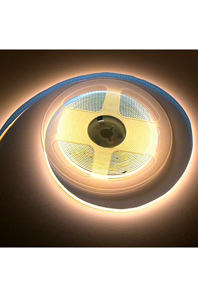 Choice 4m Full Kit EU Plug Warmwhite 3000K RF Remote Control 12V COB LED Strip 1m 2m 3m 4m 5m Flexible Dimm