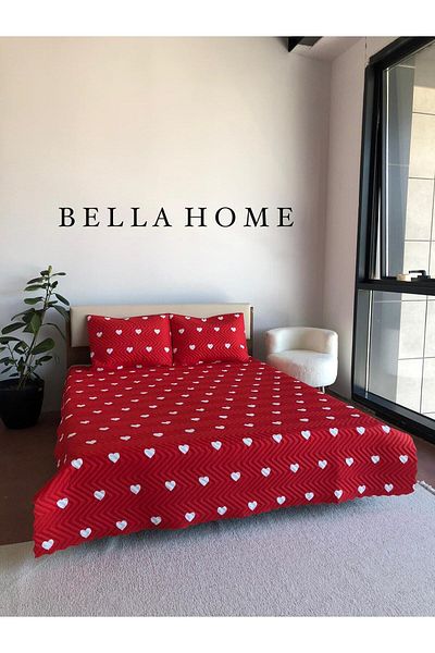 coverbox Double Dowry Pique Bed Cover Set 200X220 cm Multi-Purpose Blanket with 2 Pillow Cases